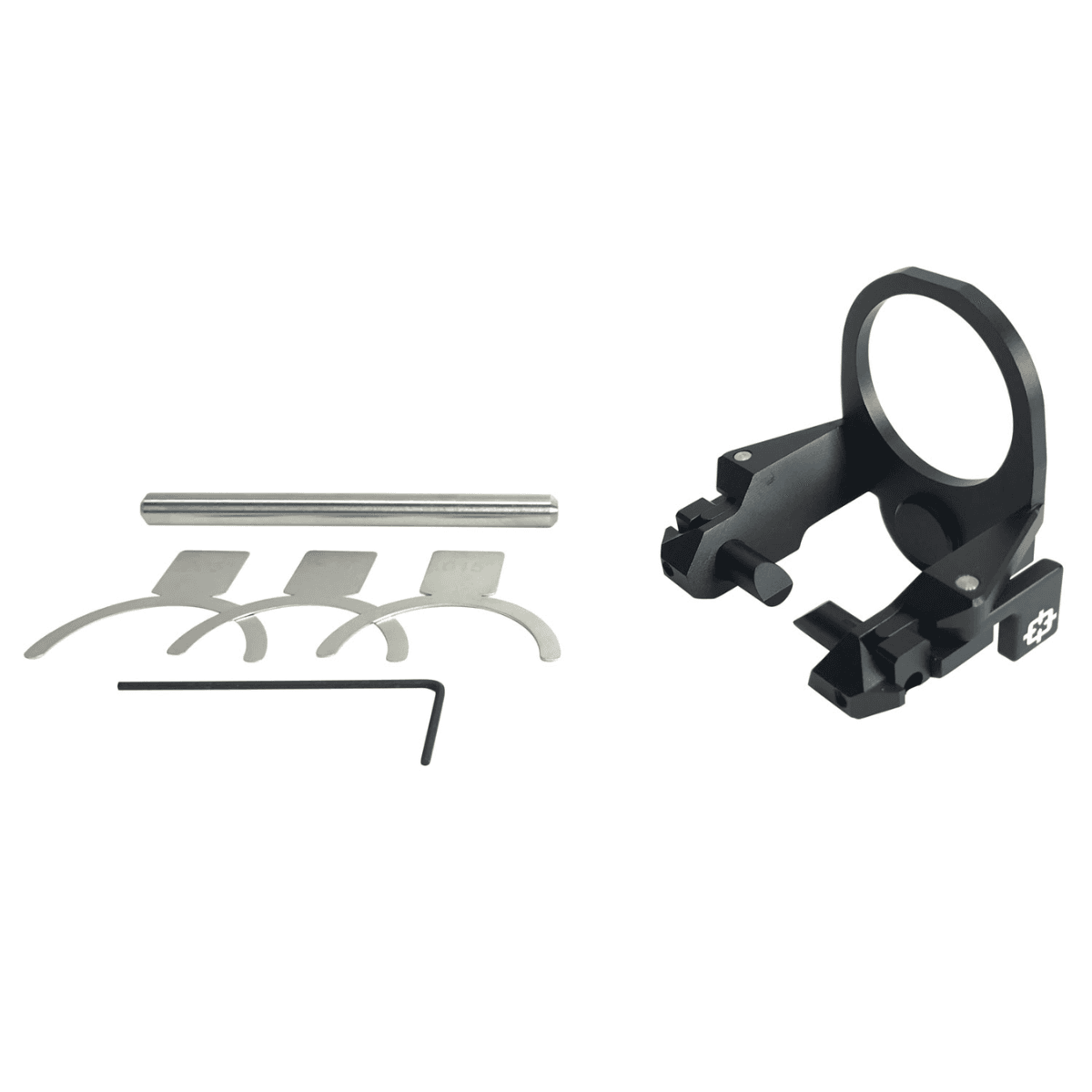 Cross Armory Quick Pins Takedown - Black 7075-T6 Aluminum, AR15/M4 - CRQP Cross Armory Quick Pins Takedown - Black 7075-T6 Aluminum, AR15/M4 - CRQP