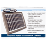 Cuddeback Solar Power Bank - 12V, 1,900-2,000 mAh - 2 Cuddeback Solar Power Bank - 12V, 1,900-2,000 mAh - 2