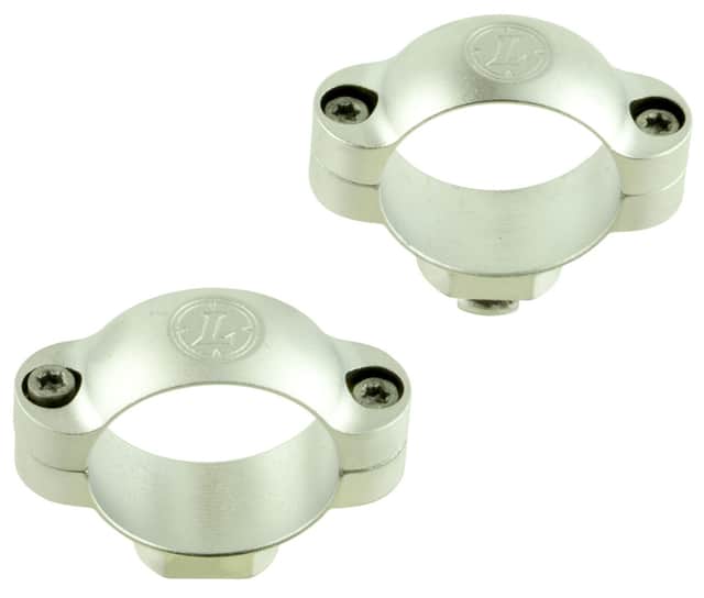 Leupold Standard Rings 2 Piece 1" Low Silver - 49899 Leupold Standard Rings 2 Piece 1" Low Silver - 49899
