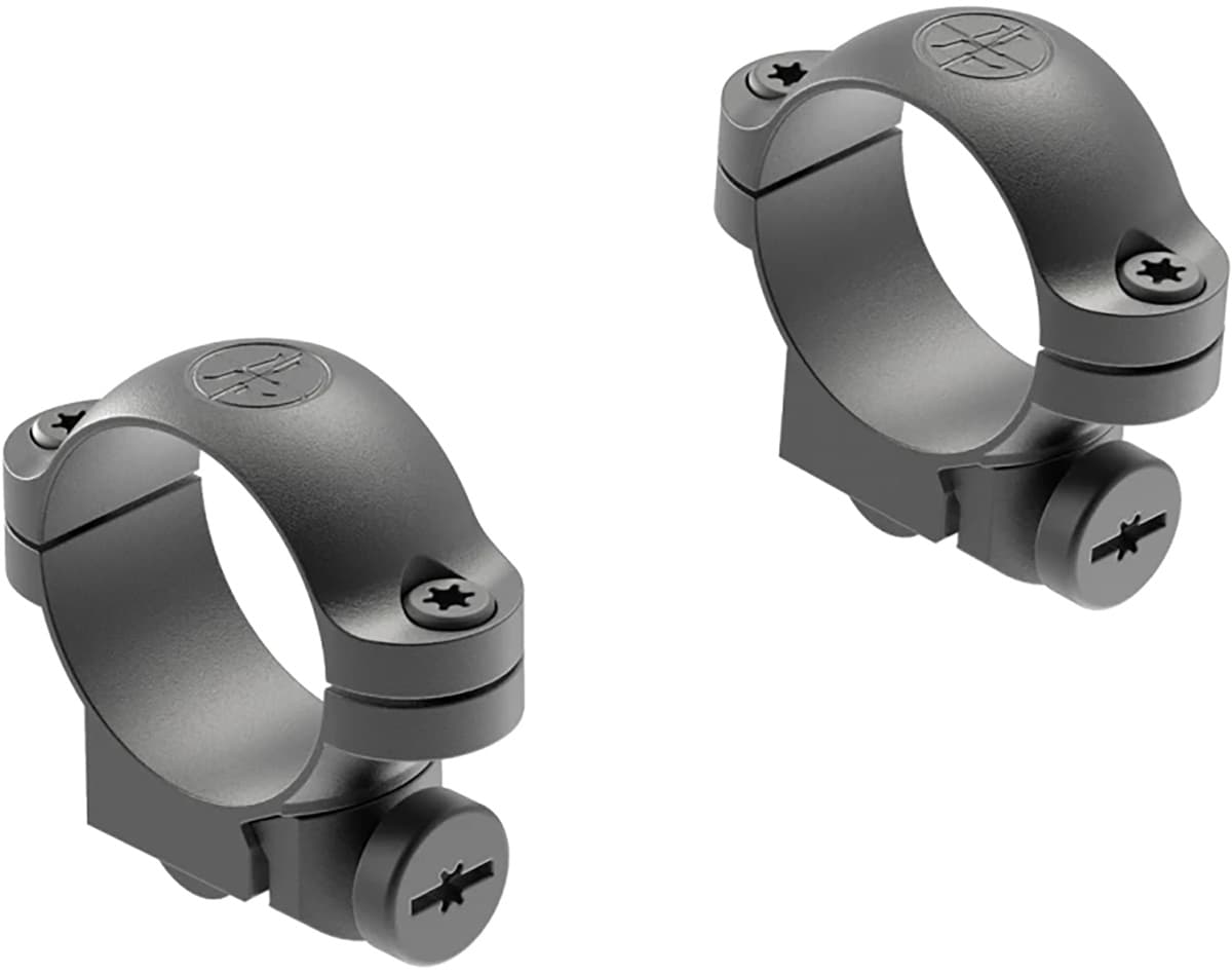Leupold Ringmounts Matte Black Ruger No. 1 /77/22 1" Extended High - 52307 Leupold Ringmounts Matte Black Ruger No. 1 /77/22 1" Extended High - 52307