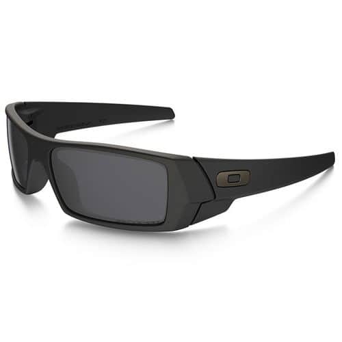 Oakley Standard Issue GasCan Matte Black w/Grey Polarized Sunglasses - 11-122 Oakley Standard Issue GasCan Matte Black w/Grey Polarized Sunglasses - 11-122