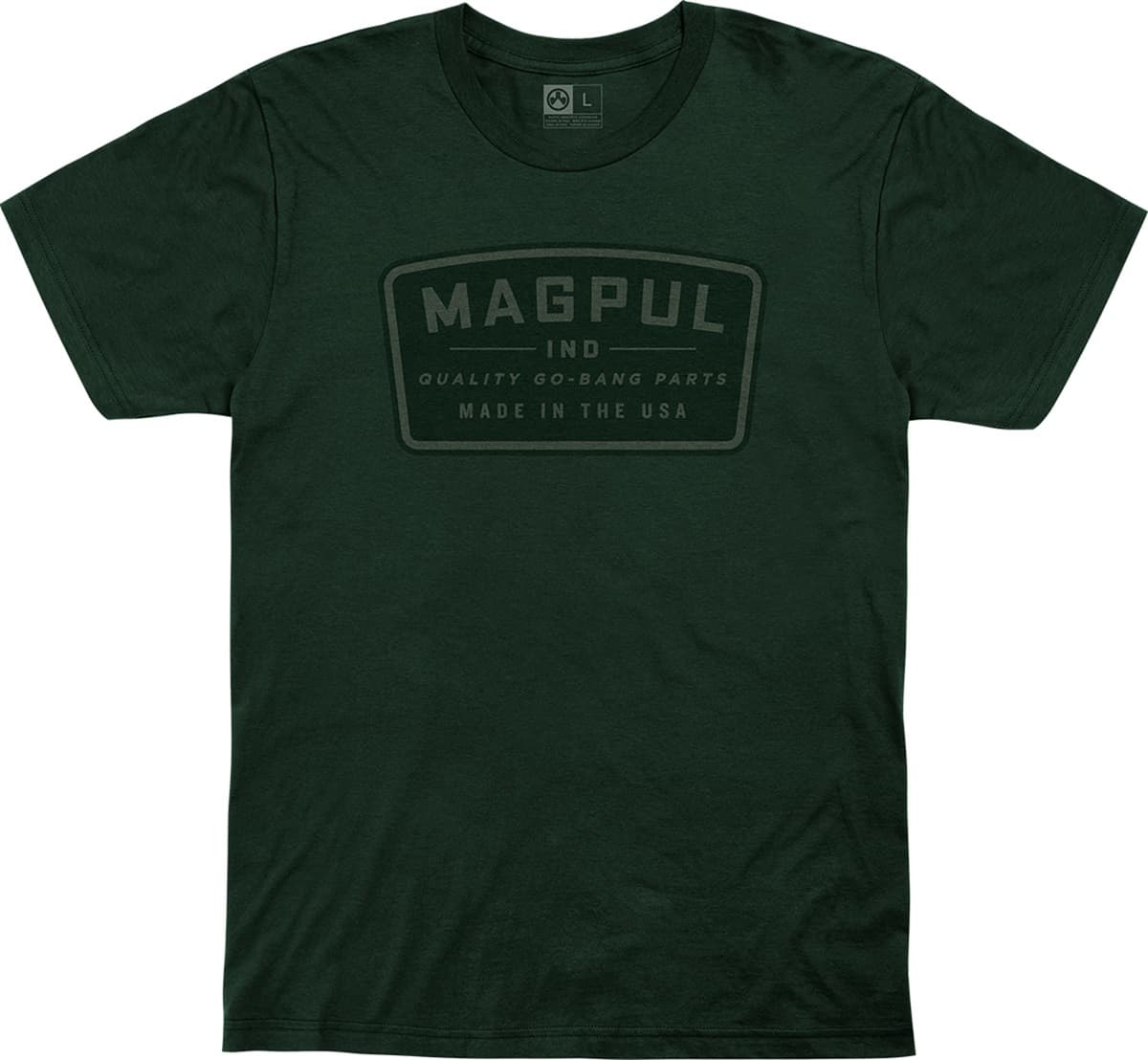 Magpul Go Bang Parts Forest Green Cotton Short Sleeve Small - MAG1111301S Magpul Go Bang Parts Forest Green Cotton Short Sleeve Small - MAG1111301S