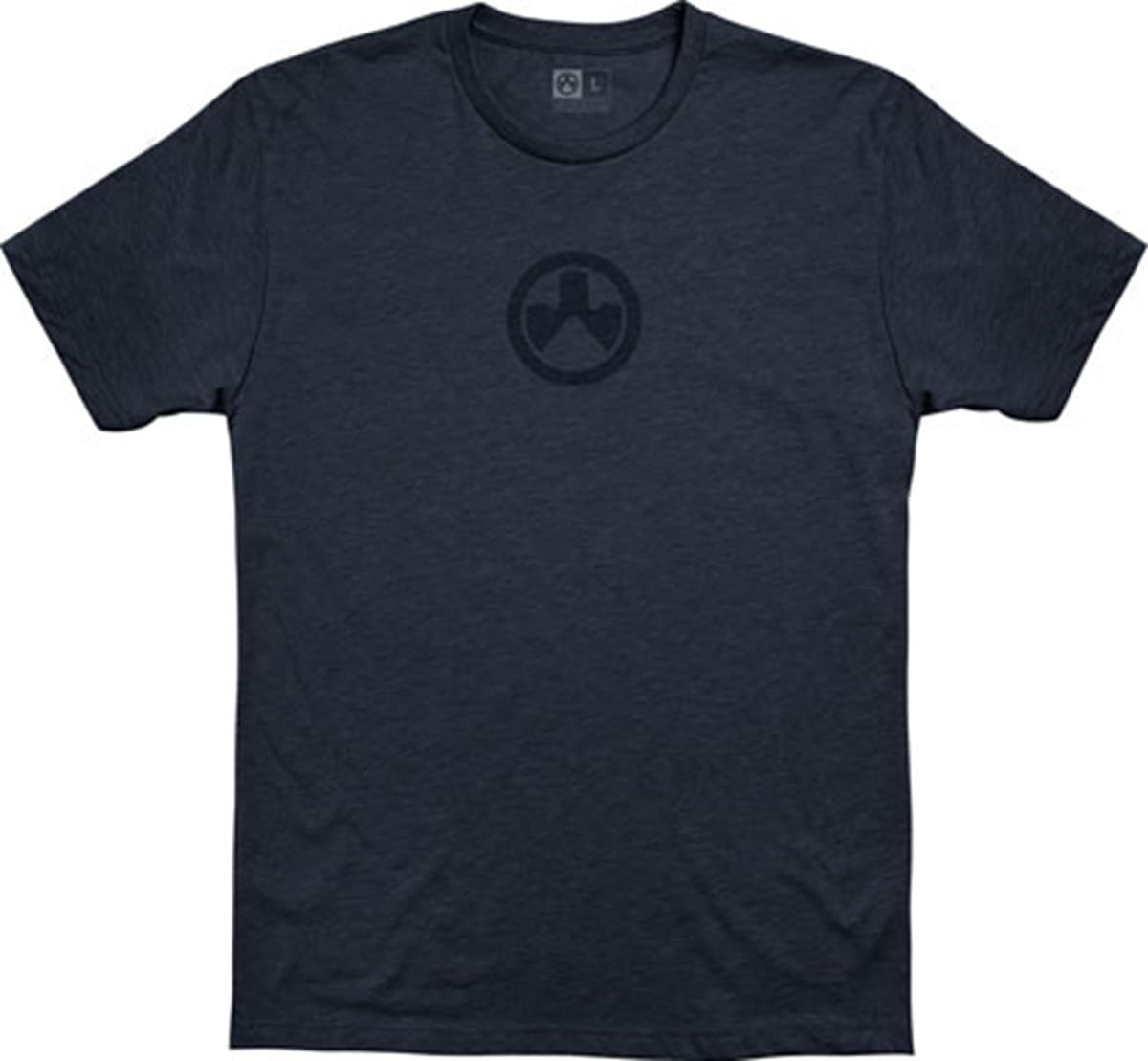 Magpul Icon Logo CVC Navy Heather Cotton/Polyester Short Sleeve Small - MAG1115411S Magpul Icon Logo CVC Navy Heather Cotton/Polyester Short Sleeve Small - MAG1115411S
