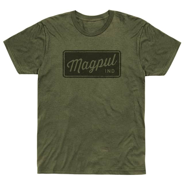 Magpul Rover Block CVC OD Green Heather Cotton/Polyester Short Sleeve Small - MAG1116317S Magpul Rover Block CVC OD Green Heather Cotton/Polyester Short Sleeve Small - MAG1116317S