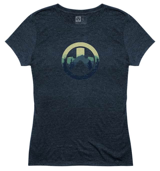 Magpul Cascade Women's Navy Heather Cotton/Polyester Short Sleeve XL - MAG1193411XL Magpul Cascade Women's Navy Heather Cotton/Polyester Short Sleeve XL - MAG1193411XL
