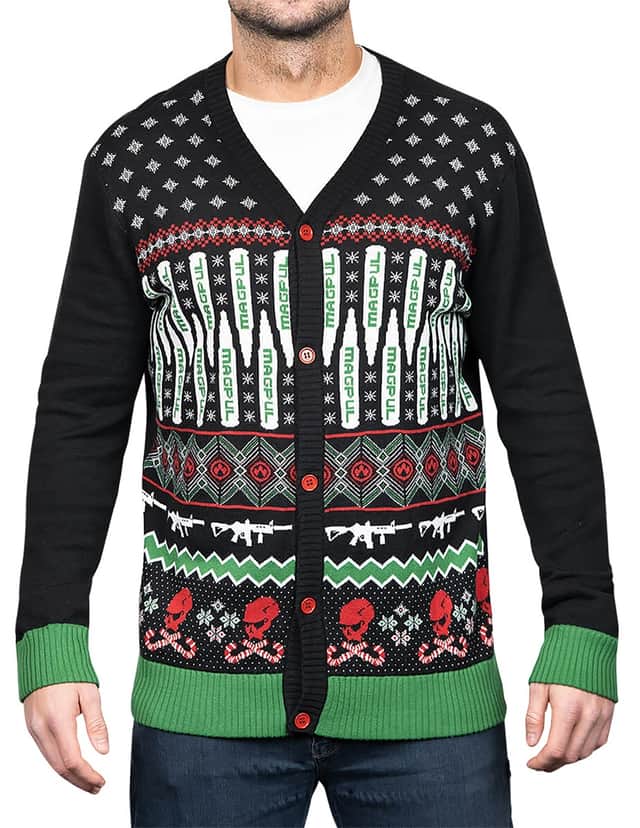 Magpul Krampus Christmas Sweater Multi Color Long Sleeve Small - MAG1198969S Magpul Krampus Christmas Sweater Multi Color Long Sleeve Small - MAG1198969S
