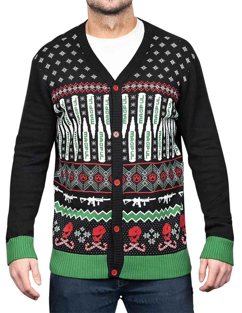 Magpul Krampus Christmas Sweater Multi Color Long Sleeve 2XL - MAG11989692X Magpul Krampus Christmas Sweater Multi Color Long Sleeve 2XL - MAG11989692X