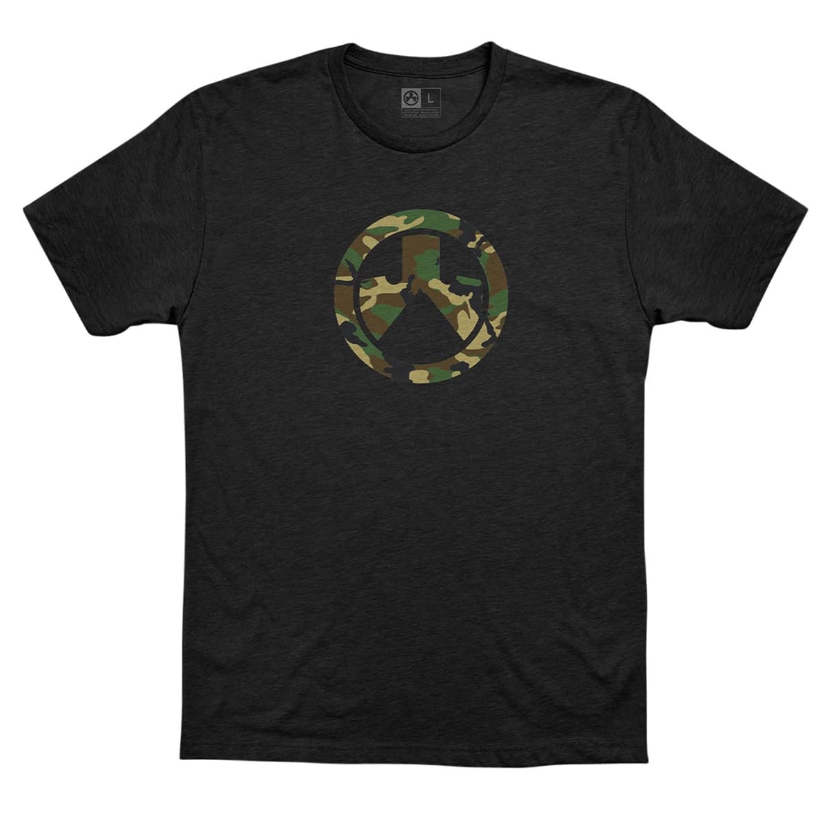 Magpul Icon Logo CVC Black Cotton/Polyester Short Sleeve Small - MAG1225001S Magpul Icon Logo CVC Black Cotton/Polyester Short Sleeve Small - MAG1225001S
