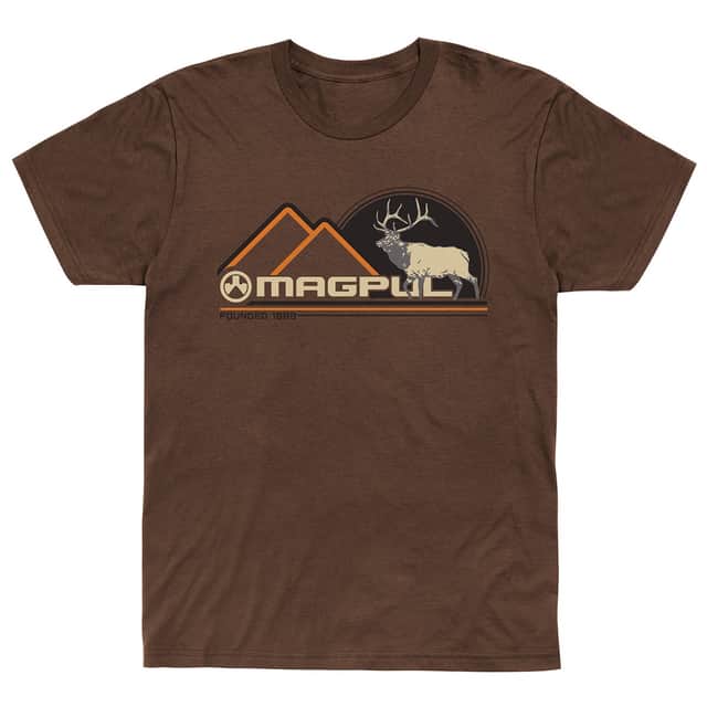 Magpul Wapiti Brown Heather Cotton/Polyester Short Sleeve Small - MAG1234203S Magpul Wapiti Brown Heather Cotton/Polyester Short Sleeve Small - MAG1234203S