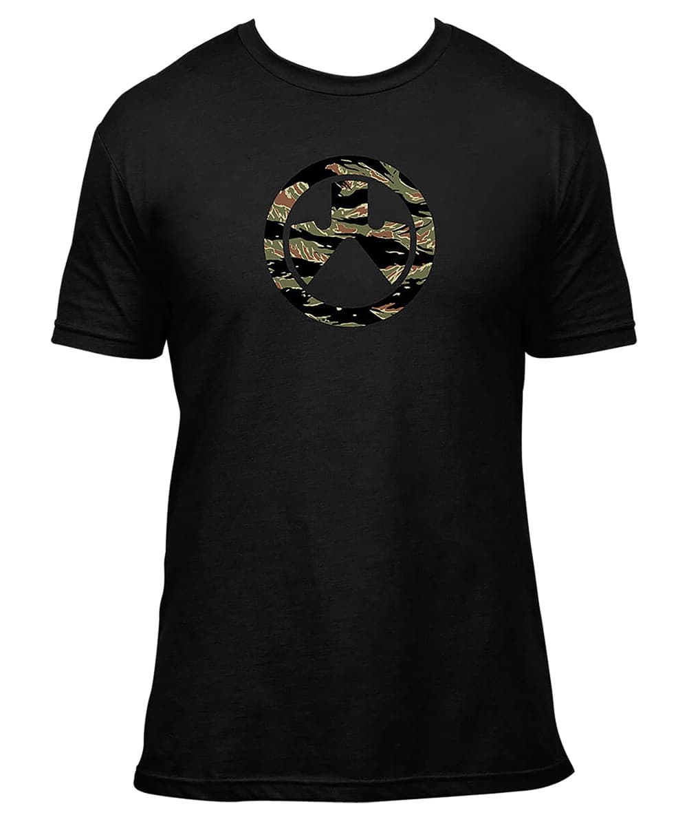 Magpul Tiger Stripe Icon Black Cotton/Polyester Short Sleeve 2XL - MAG12920012X Magpul Tiger Stripe Icon Black Cotton/Polyester Short Sleeve 2XL - MAG12920012X