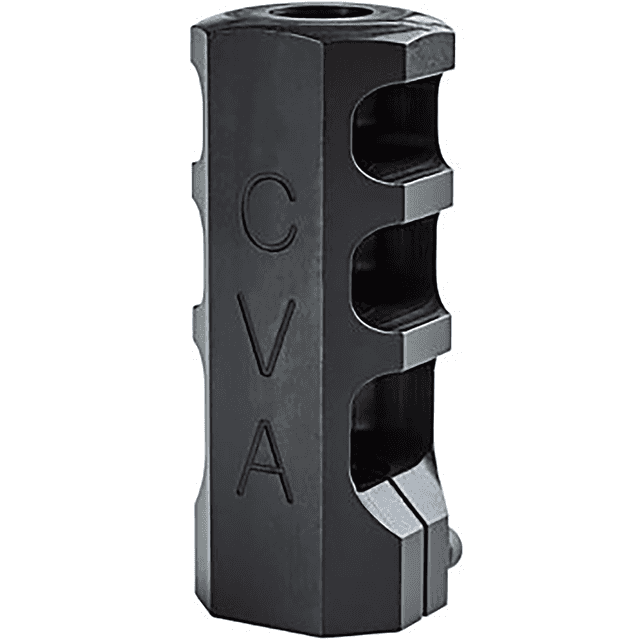 CVA Muzzle Brake Black Nitride with 3/4"-20 TPI Threads for .40 Cal Paramount - AC1730 CVA Muzzle Brake Black Nitride with 3/4"-20 TPI Threads for .40 Cal Paramount - AC1730