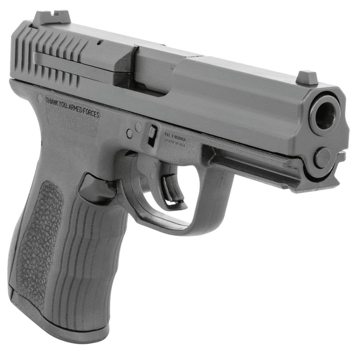 FMK 9C1 G2 9mm Luger Pistol CA/MA Compliant with 4" Barrel, Black Polymer Frame, Serrated Carbon Steel Slide - G9C1G2BSSCM FMK 9C1 G2 9mm Luger Pistol CA/MA Compliant with 4" Barrel, Black Polymer Frame, Serrated Carbon Steel Slide - G9C1G2BSSCM