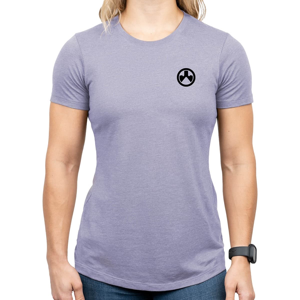 Magpul Groovy Women's Orchid Heather Cotton/Polyester Short Sleeve Small - MAG1340530S Magpul Groovy Women's Orchid Heather Cotton/Polyester Short Sleeve Small - MAG1340530S