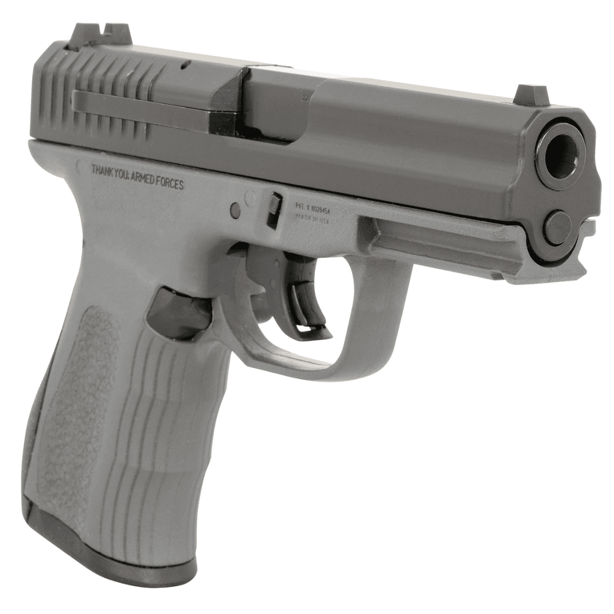FMK 9C1 G2 9mm Luger Pistol CA/MA Compliant with 3.87" Barrel, Sniper Gray Polymer Frame, Serrated Carbon Steel Slide - G9C1G2PSSCM FMK 9C1 G2 9mm Luger Pistol CA/MA Compliant with 3.87" Barrel, Sniper Gray Polymer Frame, Serrated Carbon Steel Slide - G9C1G2PSSCM