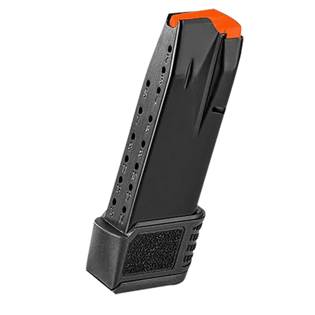 FN Reflex Replacement Magazine 15rd 9mm Luger with Black Extended Floorplate - 20100708 FN Reflex Replacement Magazine 15rd 9mm Luger with Black Extended Floorplate - 20100708