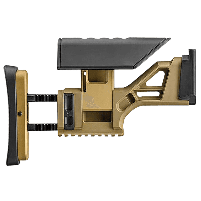 FN SSR Rear Stock Assembly FDE Aluminum, Fully Adjustable for FN SCAR 16S/17S - 20100567 FN SSR Rear Stock Assembly FDE Aluminum, Fully Adjustable for FN SCAR 16S/17S - 20100567
