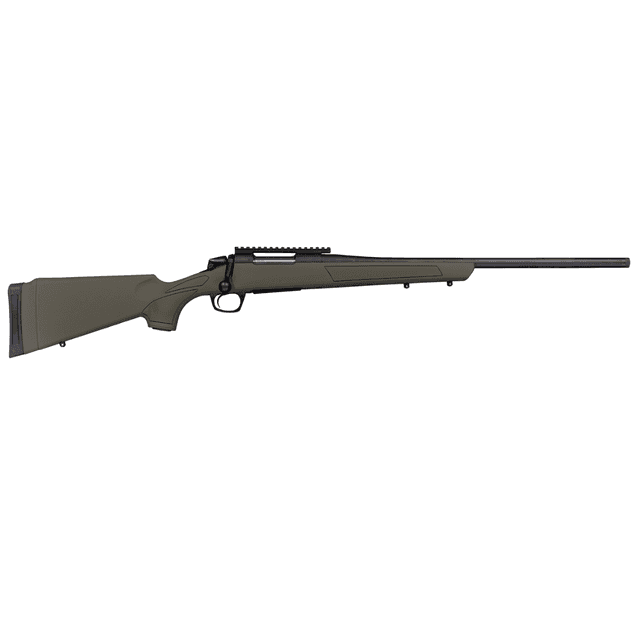 CVA Cascade .22-250 Rem Rifle with 22" Black Cerakote Threaded Barrel, Black Cerakote Receiver, OD Green Synthetic Stock - CR3908G CVA Cascade .22-250 Rem Rifle with 22" Black Cerakote Threaded Barrel, Black Cerakote Receiver, OD Green Synthetic Stock - CR3908G