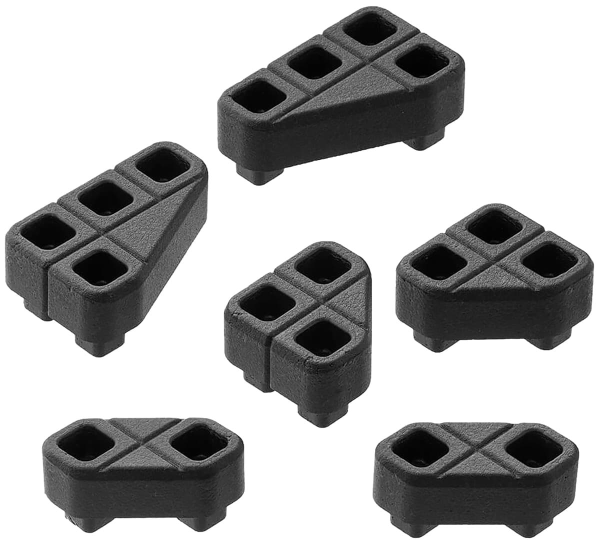 Magpul DAKA Block Kit Angled, Includes 45 Degree Blocks (2), 45/90 Degree Blocks (2) & 30/60 Degree Blocks (2), Black Polypropylene, Fits Magpul DAKA Cases/Organizer Systems - MAG1366BLK Magpul DAKA Block Kit Angled, Includes 45 Degree Blocks (2), 45/90 Degree Blocks (2) & 30/60 Degree Blocks (2), Black Polypropylene, Fits Magpul DAKA Cases/Organizer Systems - MAG1366BLK