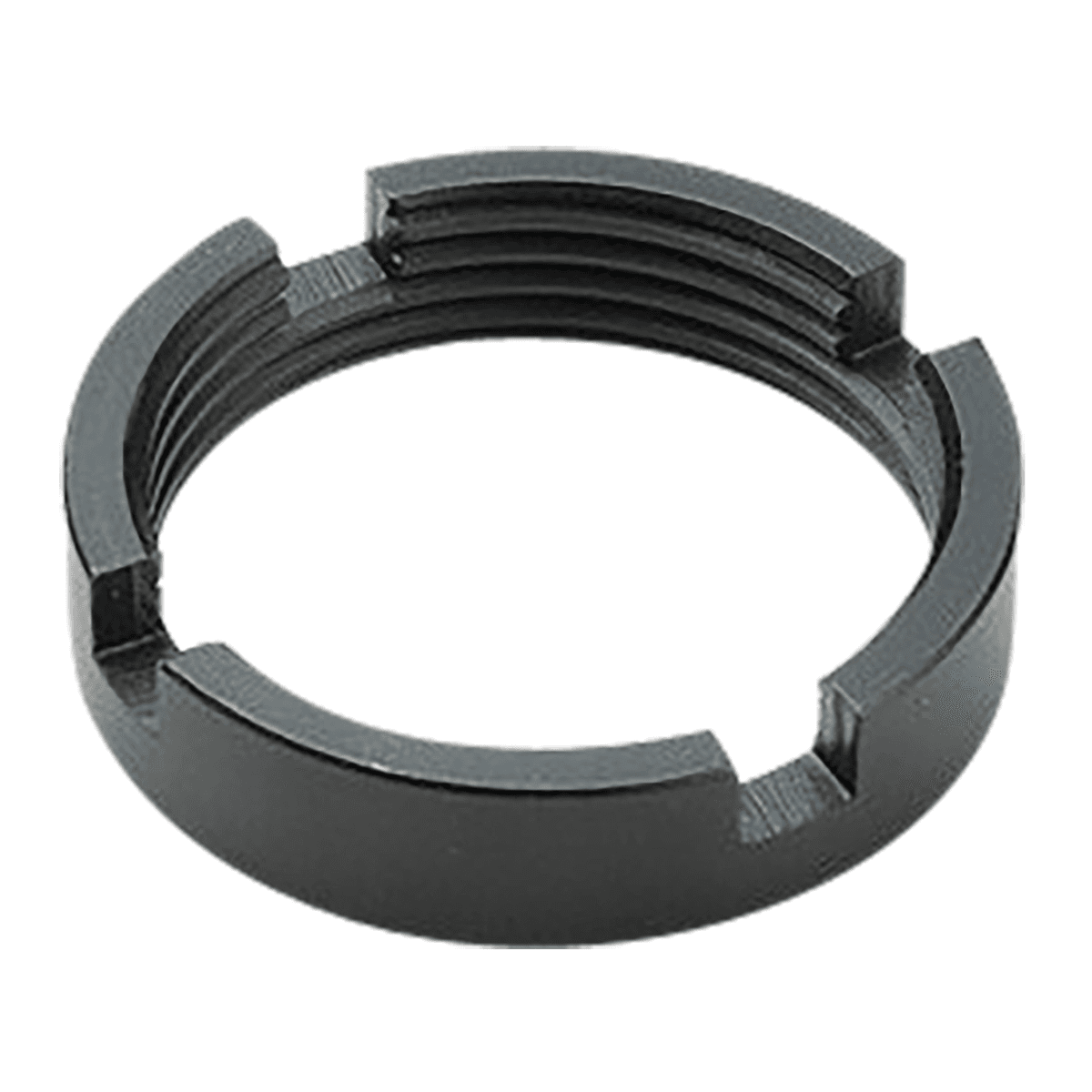 Ergo Castle Nut, Steel, Black for AR-Platform - 4971B Ergo Castle Nut, Steel, Black for AR-Platform - 4971B