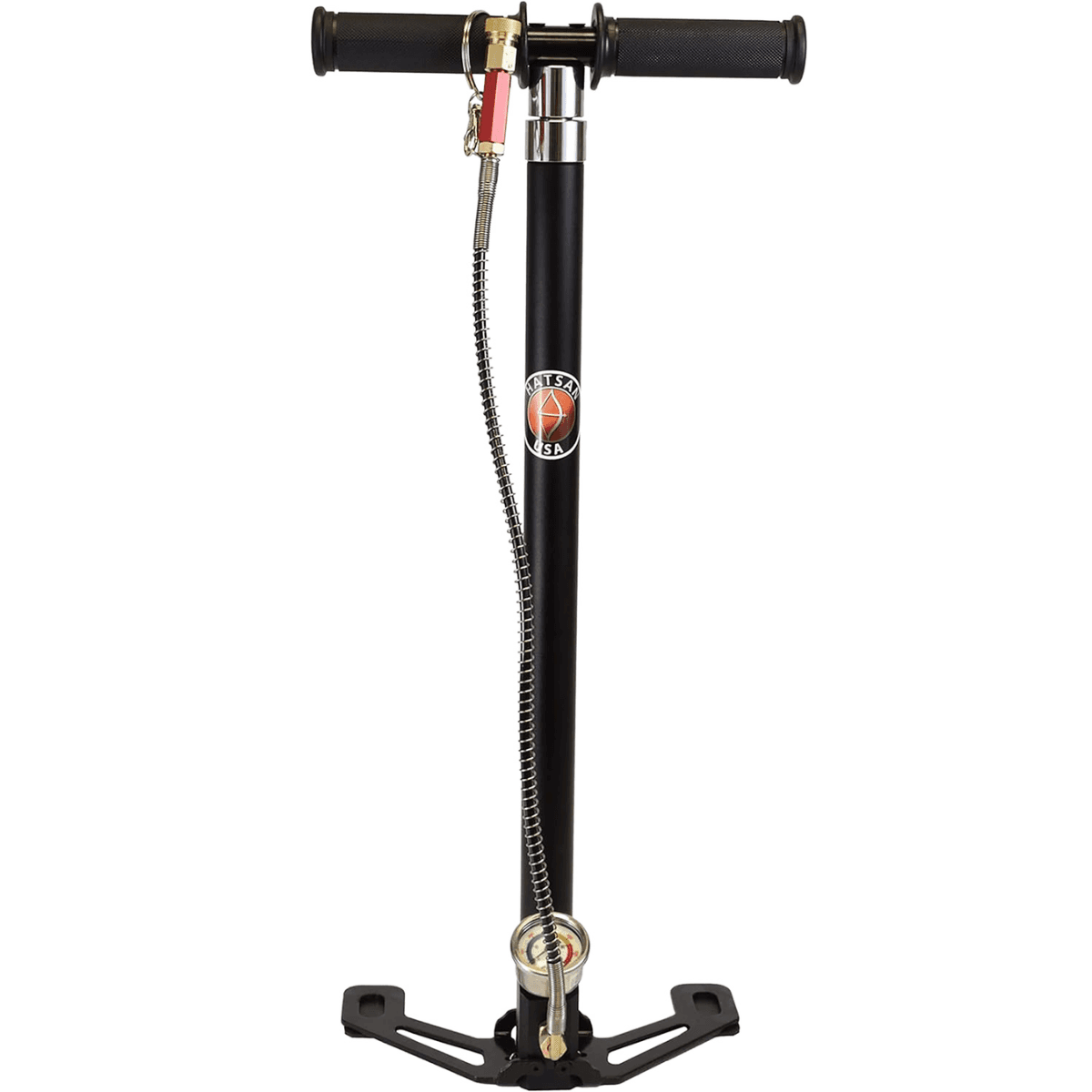 Hatsan PCP Hand Pump, Black, 4500 PSI - HA91010 Hatsan PCP Hand Pump, Black, 4500 PSI - HA91010