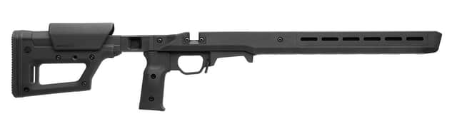 Magpul Pro 700 Lite SA Black Adjustable Synthetic Stock with Aluminum Chassis & Interchangeable Grips for Remington 700 Short Action Ambidextrous - MAG1199BLK Magpul Pro 700 Lite SA Black Adjustable Synthetic Stock with Aluminum Chassis & Interchangeable Grips for Remington 700 Short Action Ambidextrous - MAG1199BLK