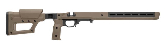 Magpul Pro 700 Lite SA Flat Dark Earth Adjustable Synthetic Stock with Aluminum Chassis & Interchangeable Grips for Remington 700 Short Action Ambidextrous - MAG1199FDE Magpul Pro 700 Lite SA Flat Dark Earth Adjustable Synthetic Stock with Aluminum Chassis & Interchangeable Grips for Remington 700 Short Action Ambidextrous - MAG1199FDE
