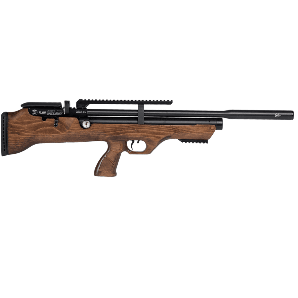 Hatsan FlashPup QE .25 Cal Air Rifle, Hardwood - HGFLASHPUP25 Hatsan FlashPup QE .25 Cal Air Rifle, Hardwood - HGFLASHPUP25