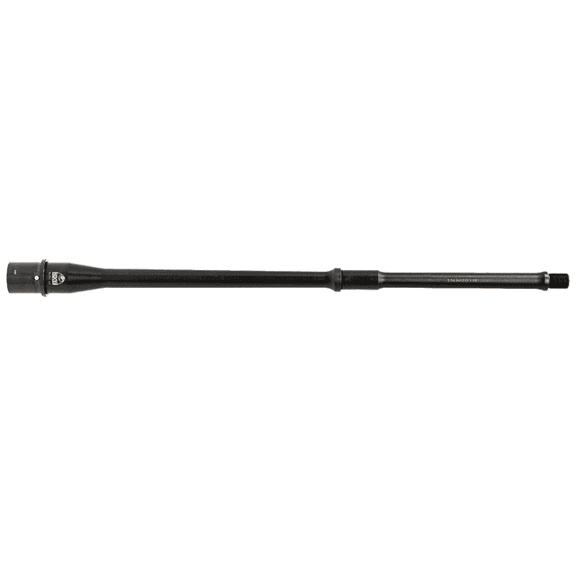 Faxon Firearms Duty Series 5.56x45mm NATO 16" Target Crown Barrel, QPQ Black Nitride 4150 Steel, Fits AR-15/M16 - 15A58M16NPQ Faxon Firearms Duty Series 5.56x45mm NATO 16" Target Crown Barrel, QPQ Black Nitride 4150 Steel, Fits AR-15/M16 - 15A58M16NPQ