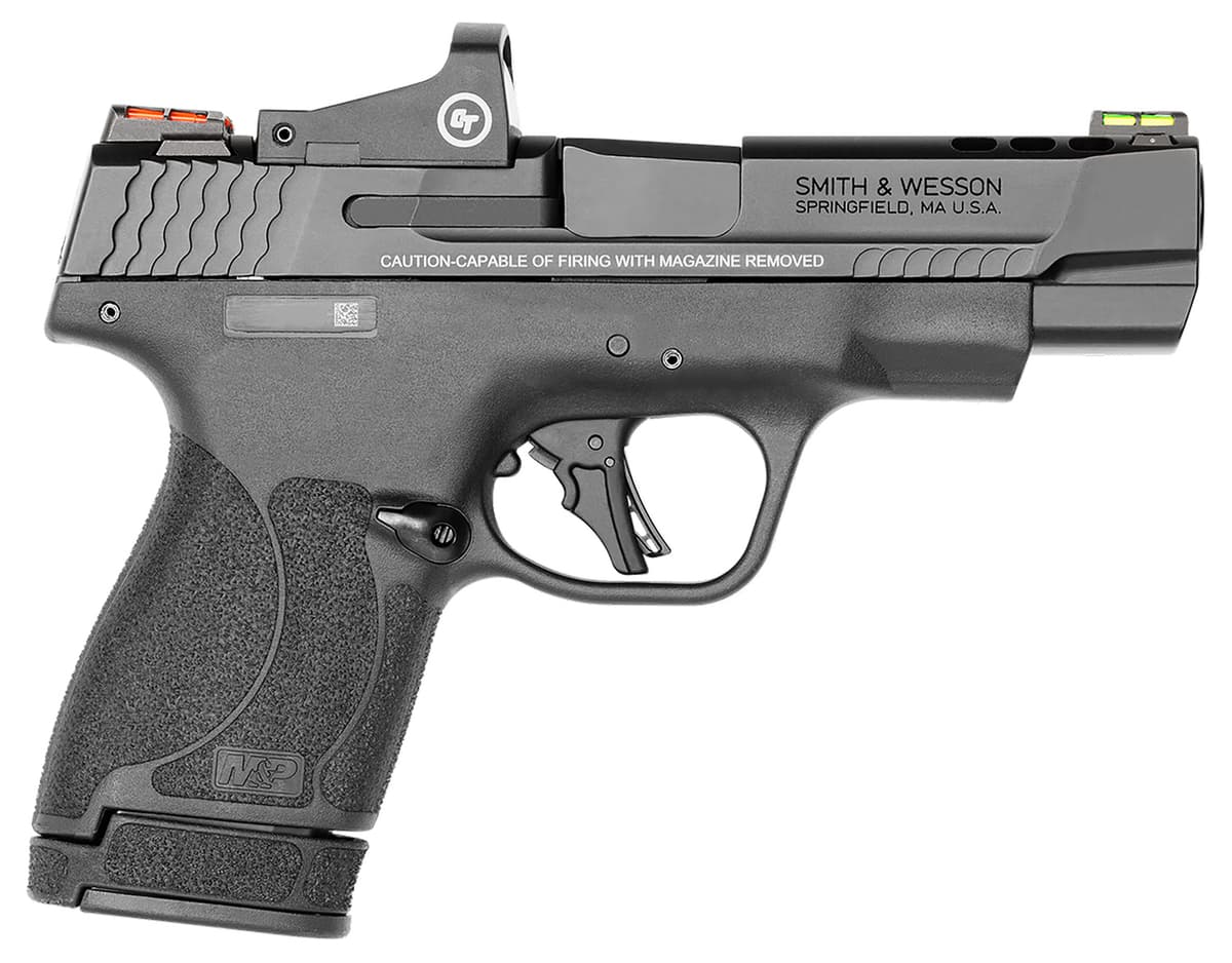 Smith & Wesson 13253 M&P Performance Center Shield Plus w/Optic 9mm Luger 10+1/13+1, 4" Optic Ready Smith & Wesson 13253 M&P Performance Center Shield Plus w/Optic 9mm Luger 10+1/13+1, 4" Optic Ready