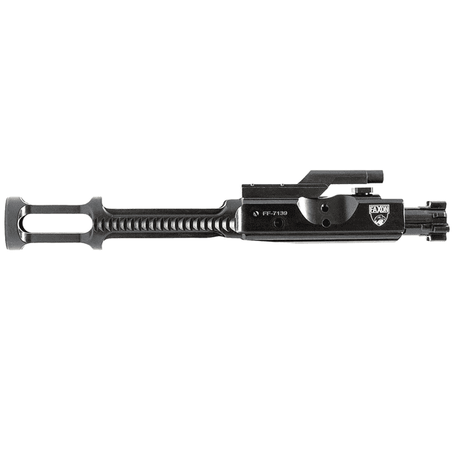 Faxon Firearms Gunner Lightweight Bolt Carrier Group 5.56x45mm NATO, Salt Bath Nitride 9310 Steel, For AR-15 Rifle - FF556BCGCNITRIDELW Faxon Firearms Gunner Lightweight Bolt Carrier Group 5.56x45mm NATO, Salt Bath Nitride 9310 Steel, For AR-15 Rifle - FF556BCGCNITRIDELW