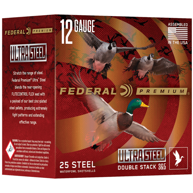 Federal Premium 12 Gauge 3" 1 1/4 oz 2 Shot, 25 Rounds per Box, 10 Boxes per Case - PWUX1422 Federal Premium 12 Gauge 3" 1 1/4 oz 2 Shot, 25 Rounds per Box, 10 Boxes per Case - PWUX1422