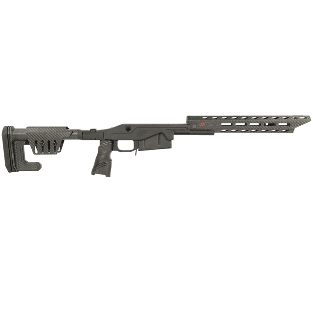 Fierce Long Action Chassis Kit, Black - LACHSBL Fierce Long Action Chassis Kit, Black - LACHSBL