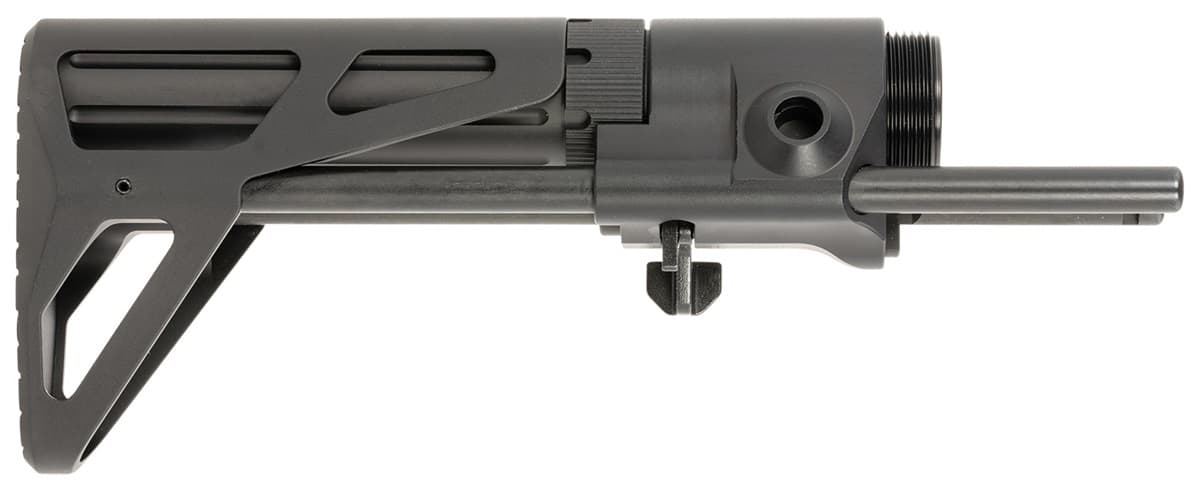 Maxim Defense Combat Carbine Stock (CCS) Gen 6 Black Aluminum, Includes Buffer Tube, Fits AR-15 Platform - MXM47562 Maxim Defense Combat Carbine Stock (CCS) Gen 6 Black Aluminum, Includes Buffer Tube, Fits AR-15 Platform - MXM47562
