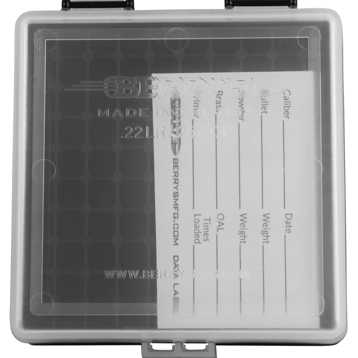 Berry's Ammo Box 22 LR, 100rd - 63600 Berry's Ammo Box 22 LR, 100rd - 63600