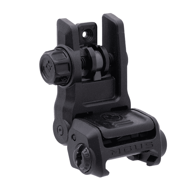 Magpul MAG1167-BLK MBUS 3 Sight Rear Black Flip Up for AR-10/AR-15/M4/M16/M110/SR-25 Magpul MAG1167-BLK MBUS 3 Sight Rear Black Flip Up for AR-10/AR-15/M4/M16/M110/SR-25
