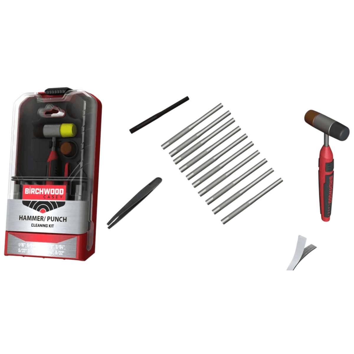 Birchwood Casey Hammer & Punch Kit - HMPNCHKIT Birchwood Casey Hammer & Punch Kit - HMPNCHKIT