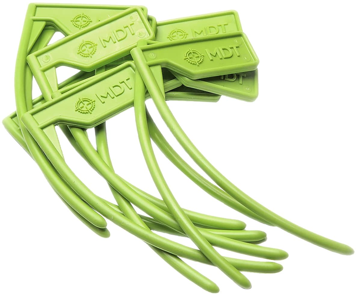 Mdt Sporting Goods Inc Chamber Flag For 22 Cal and Up Black Green 10 Pack - 104544GRN Mdt Sporting Goods Inc Chamber Flag For 22 Cal and Up Black Green 10 Pack - 104544GRN