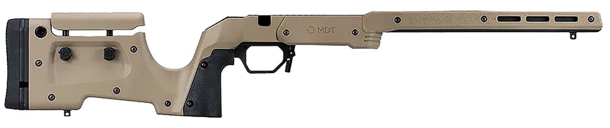 Mdt Sporting Goods Inc XRS Chassis FDE Aluminum Core with Polymer Panels, Adj. Cheekrest, M-LOK Forend, Interchangeable Grips, AICS Mag Compatible, Fits Short Action Remington 700 - 104691FDE Mdt Sporting Goods Inc XRS Chassis FDE Aluminum Core with Polymer Panels, Adj. Cheekrest, M-LOK Forend, Interchangeable Grips, AICS Mag Compatible, Fits Short Action Remington 700 - 104691FDE