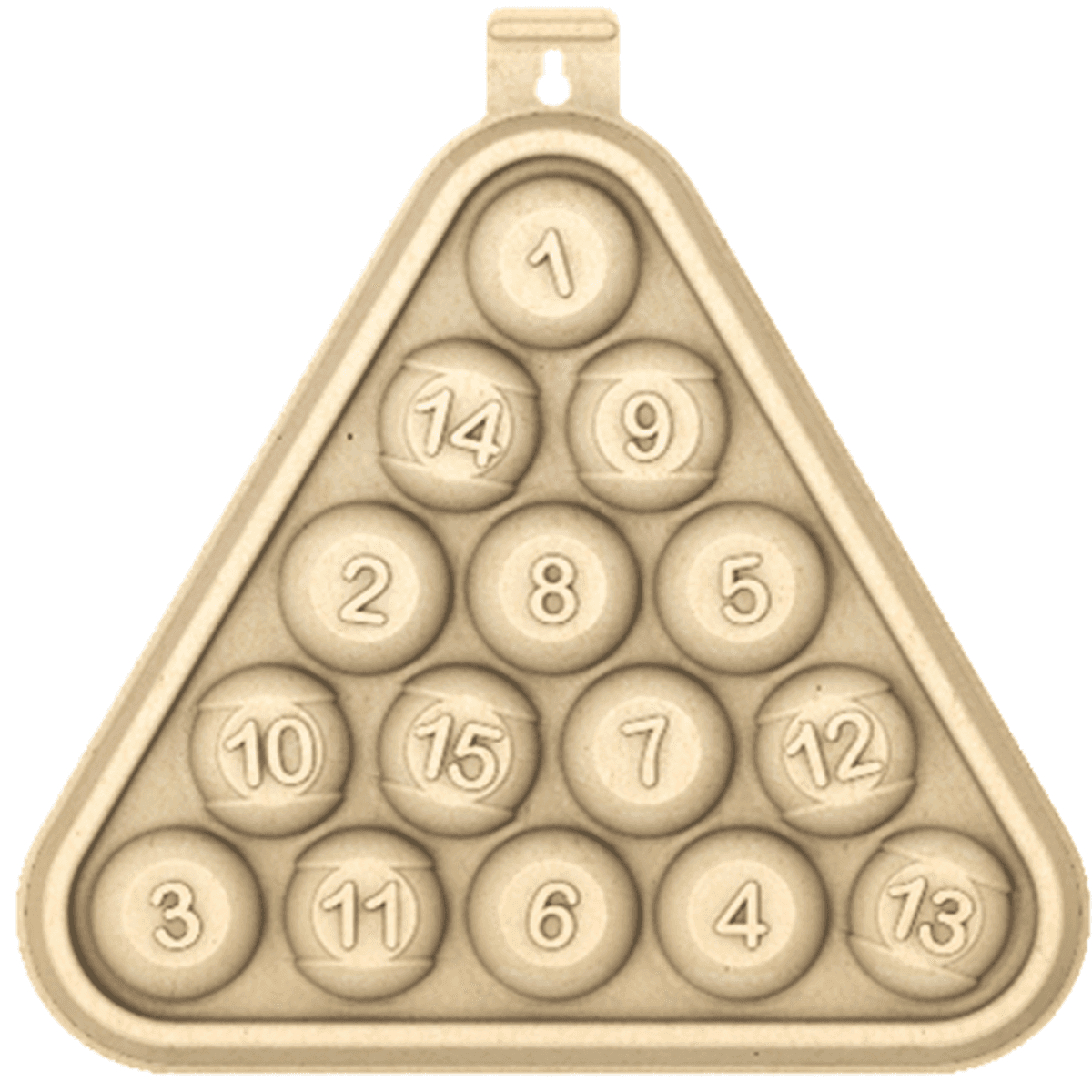 Birchwood Casey Pool Rack Target - 3DTGTPRT Birchwood Casey Pool Rack Target - 3DTGTPRT