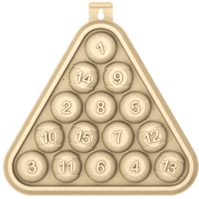 Birchwood Casey Pool Rack Target - 3DTGTPRT Birchwood Casey Pool Rack Target - 3DTGTPRT