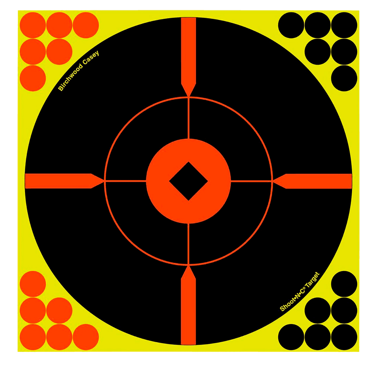 Birchwood Casey Shoot-N-C Reactive Target Bullseye - 34016 Birchwood Casey Shoot-N-C Reactive Target Bullseye - 34016