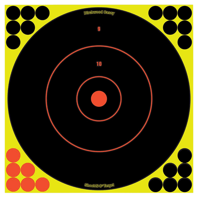 Birchwood Casey Shoot-N-C Reactive Target Bullseye - 34050 Birchwood Casey Shoot-N-C Reactive Target Bullseye - 34050