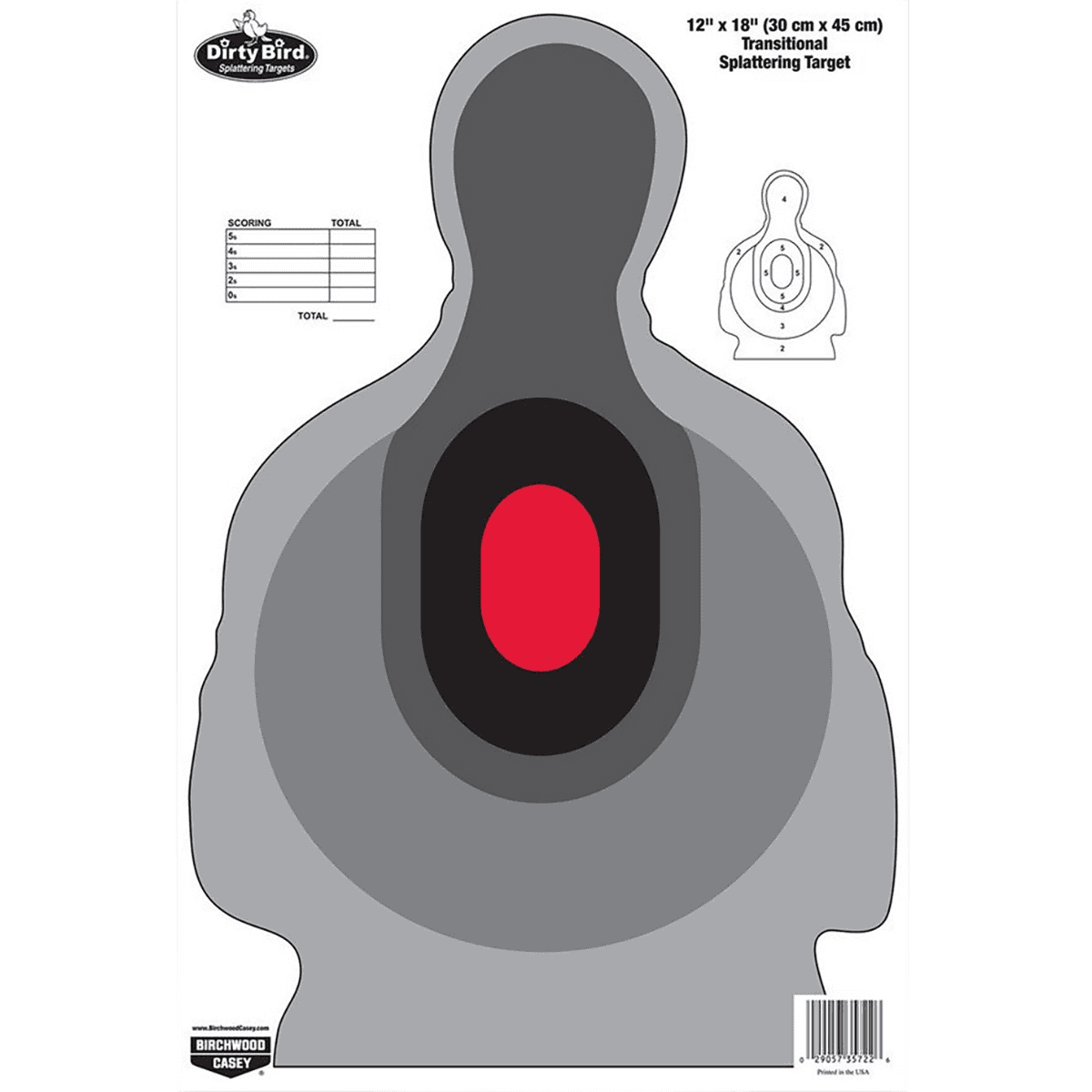 Birchwood Casey Dirty Bird Silhouette Target - 35727 Birchwood Casey Dirty Bird Silhouette Target - 35727