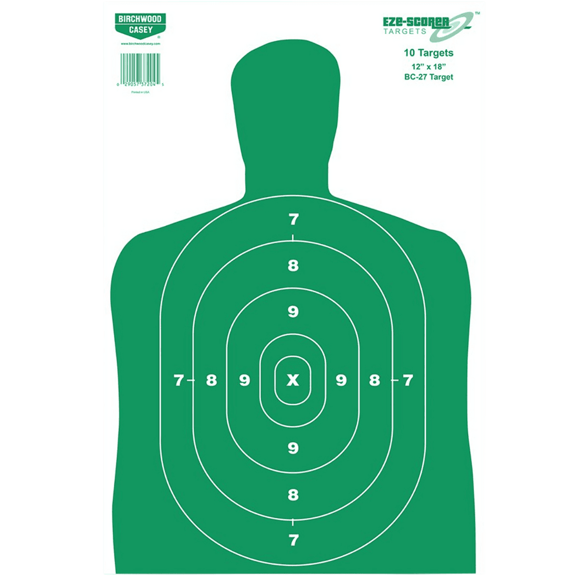Birchwood Casey EZE-Scorer BC-27 Silhouette Target - 37010 Birchwood Casey EZE-Scorer BC-27 Silhouette Target - 37010
