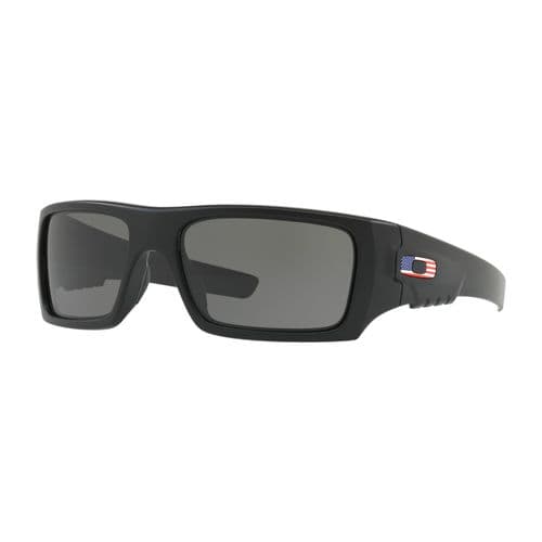 Oakley Standard Issue Det Cord Matte BLK w/USA Flag Grey Oakley Standard Issue Det Cord Matte BLK w/USA Flag Grey