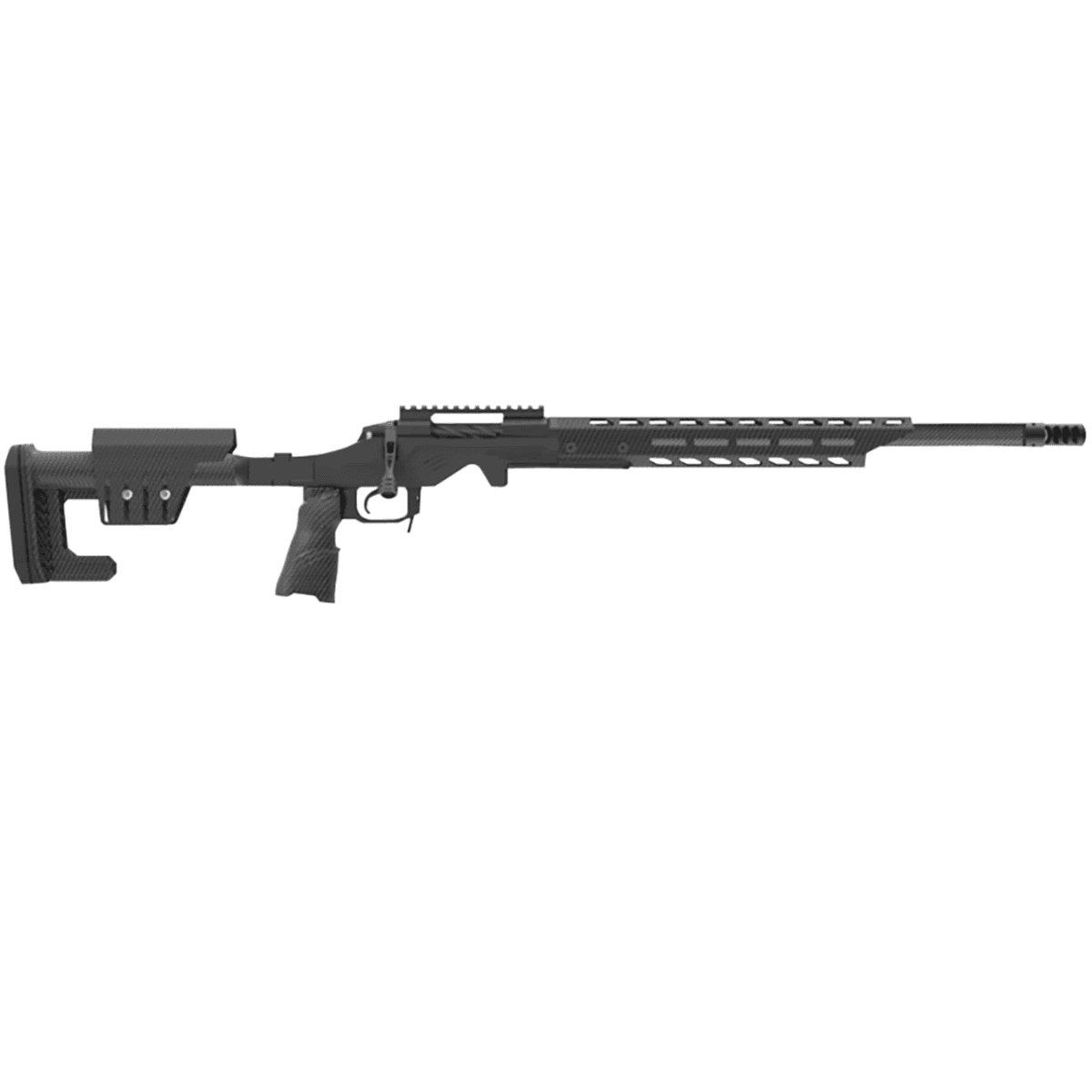 Fierce Firearms MTN Reaper 6.5 PRC Rifle with 22" Carbon Fiber Barrel - FMTR65PRC22BL Fierce Firearms MTN Reaper 6.5 PRC Rifle with 22" Carbon Fiber Barrel - FMTR65PRC22BL