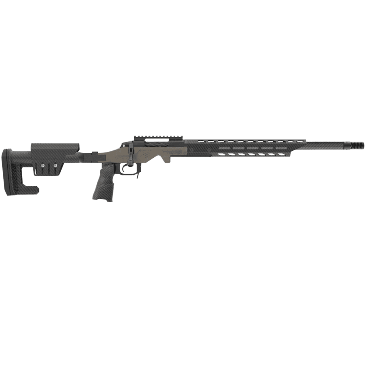 Fierce Firearms MTN Reaper 7mm PRC Rifle with 20" Carbon Fiber Barrel - FMTR7MMPRC20TU Fierce Firearms MTN Reaper 7mm PRC Rifle with 20" Carbon Fiber Barrel - FMTR7MMPRC20TU