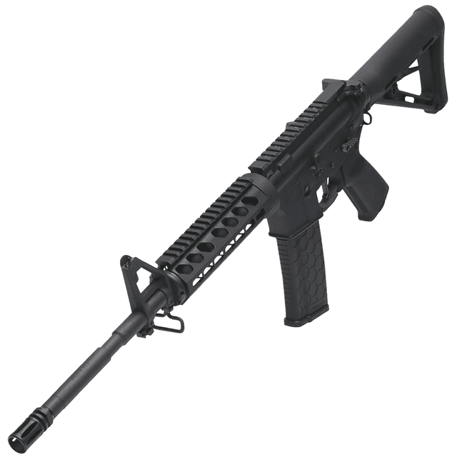 Firefield Edge Handguard 6.62" Carbine Style, 2-Piece KeyMod, 6061-T6 Aluminum with Black Matte Finish for AR-15 - FF34053 Firefield Edge Handguard 6.62" Carbine Style, 2-Piece KeyMod, 6061-T6 Aluminum with Black Matte Finish for AR-15 - FF34053