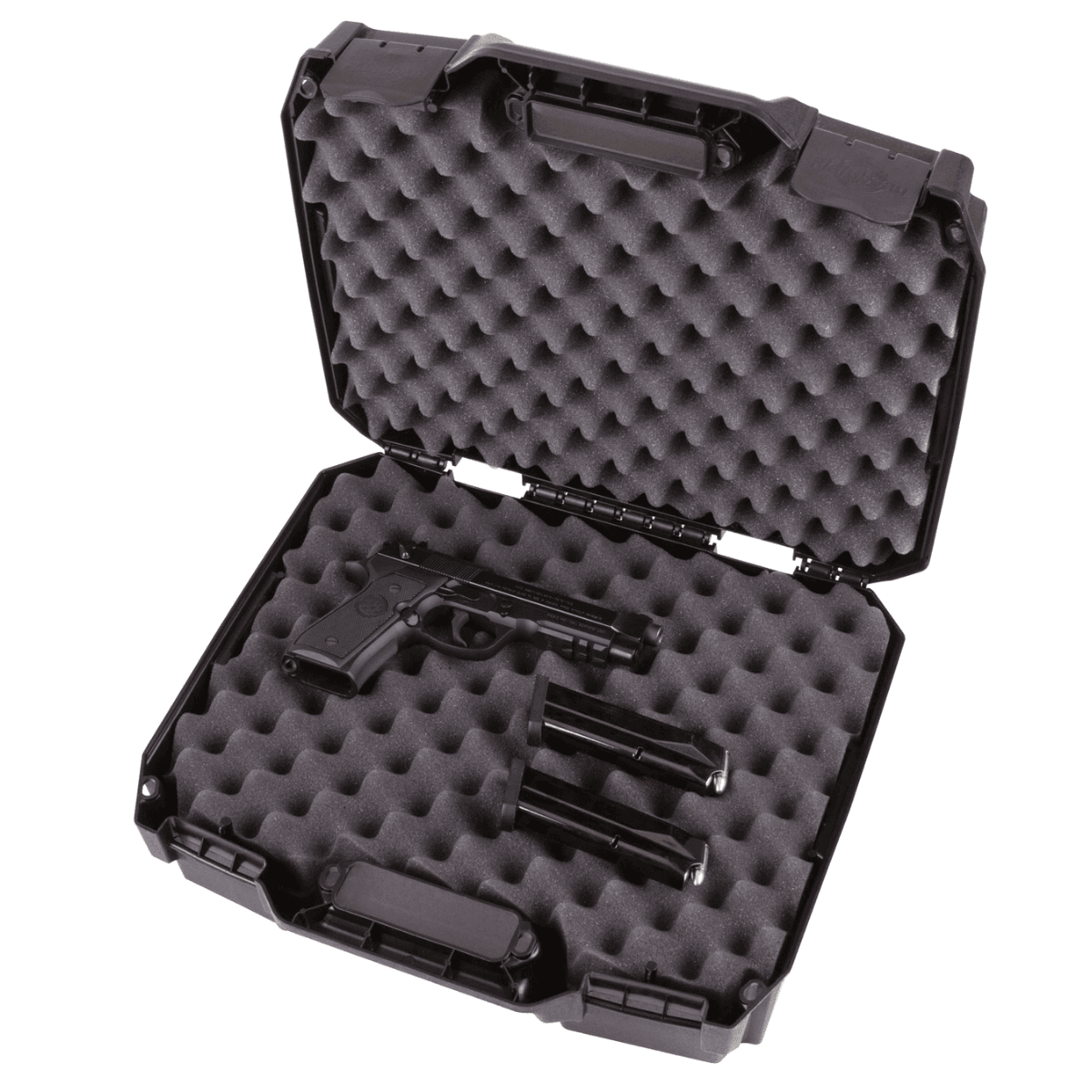 Flambeau Double Deep Tactical Handgun Case Black Polymer - 1511DDP Flambeau Double Deep Tactical Handgun Case Black Polymer - 1511DDP