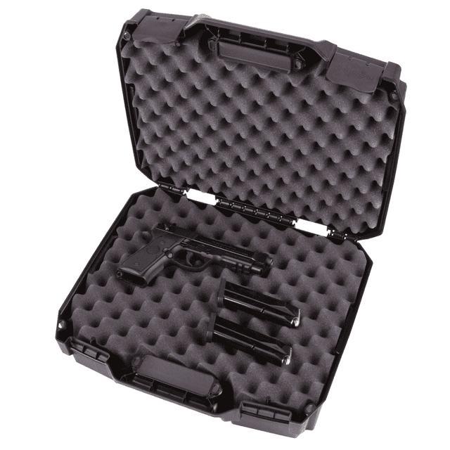 Flambeau Double Deep Tactical Handgun Case Black Polymer - 1511DDP Flambeau Double Deep Tactical Handgun Case Black Polymer - 1511DDP